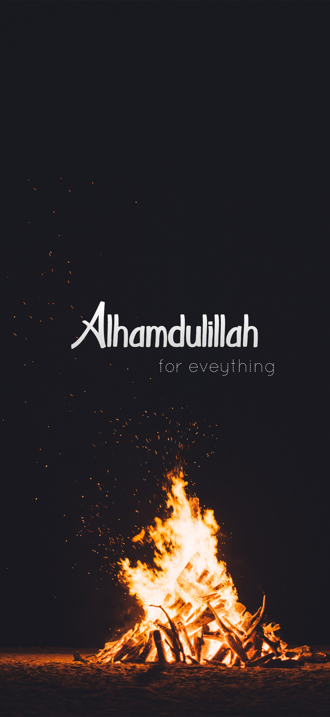 Alhumdulilah For Everything Hd Wallpaper - Alhamdulillah For Everything -  1080x2340 Wallpaper 