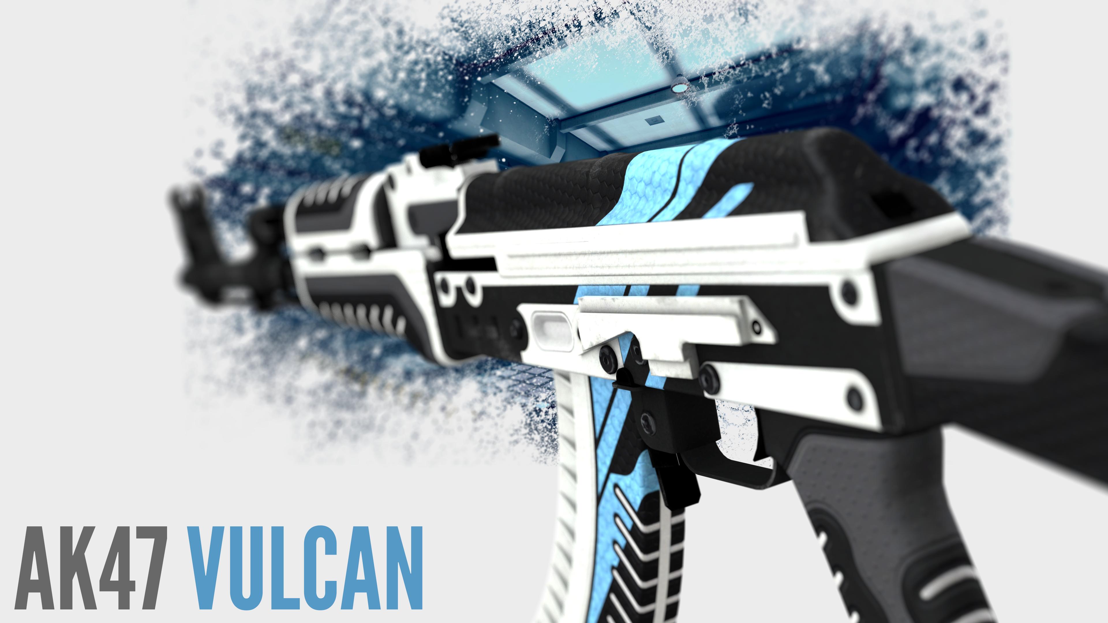 Cs Go Ak 47 Vulcan - HD Wallpaper 