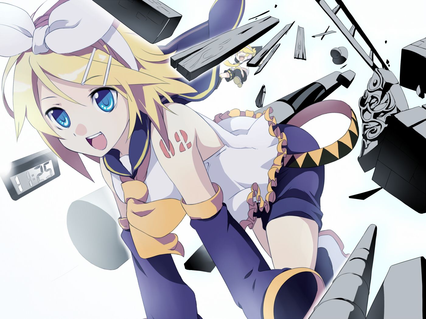 Kagamine Rin Hd - HD Wallpaper 