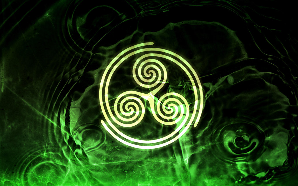 Emerald Triskelion By Timmetrius - Triskelion Green Jpg - 1024x640