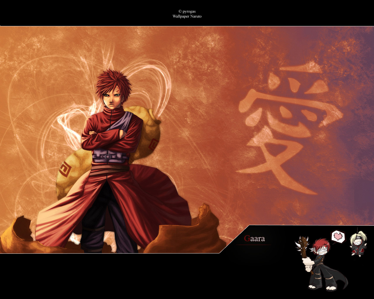 Gaara Naruto Wallpaper Cool Kazekage Shippuden Of The - Naruto Shippuden Gaara - HD Wallpaper 