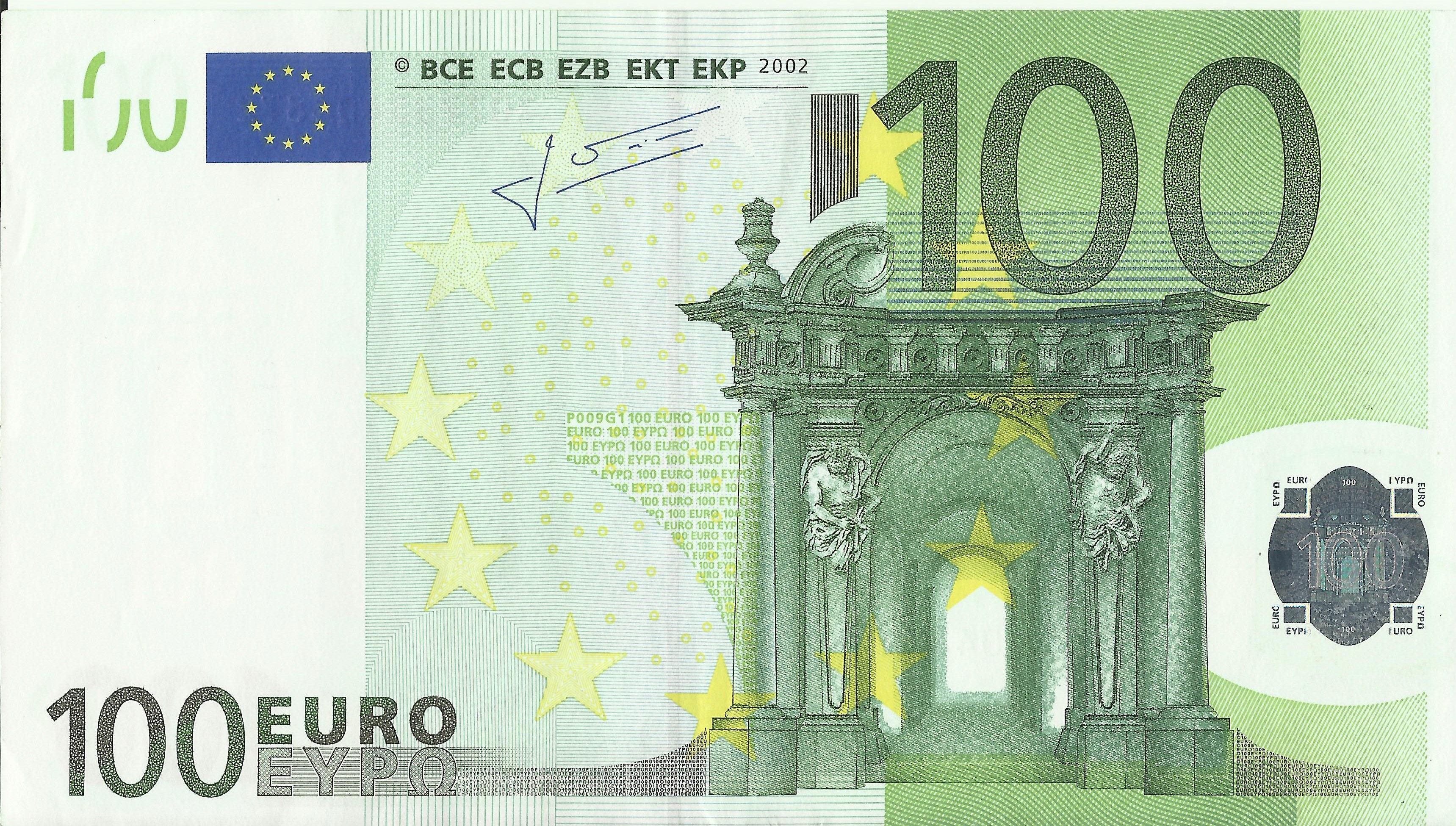 European Union 100 Euro - HD Wallpaper 