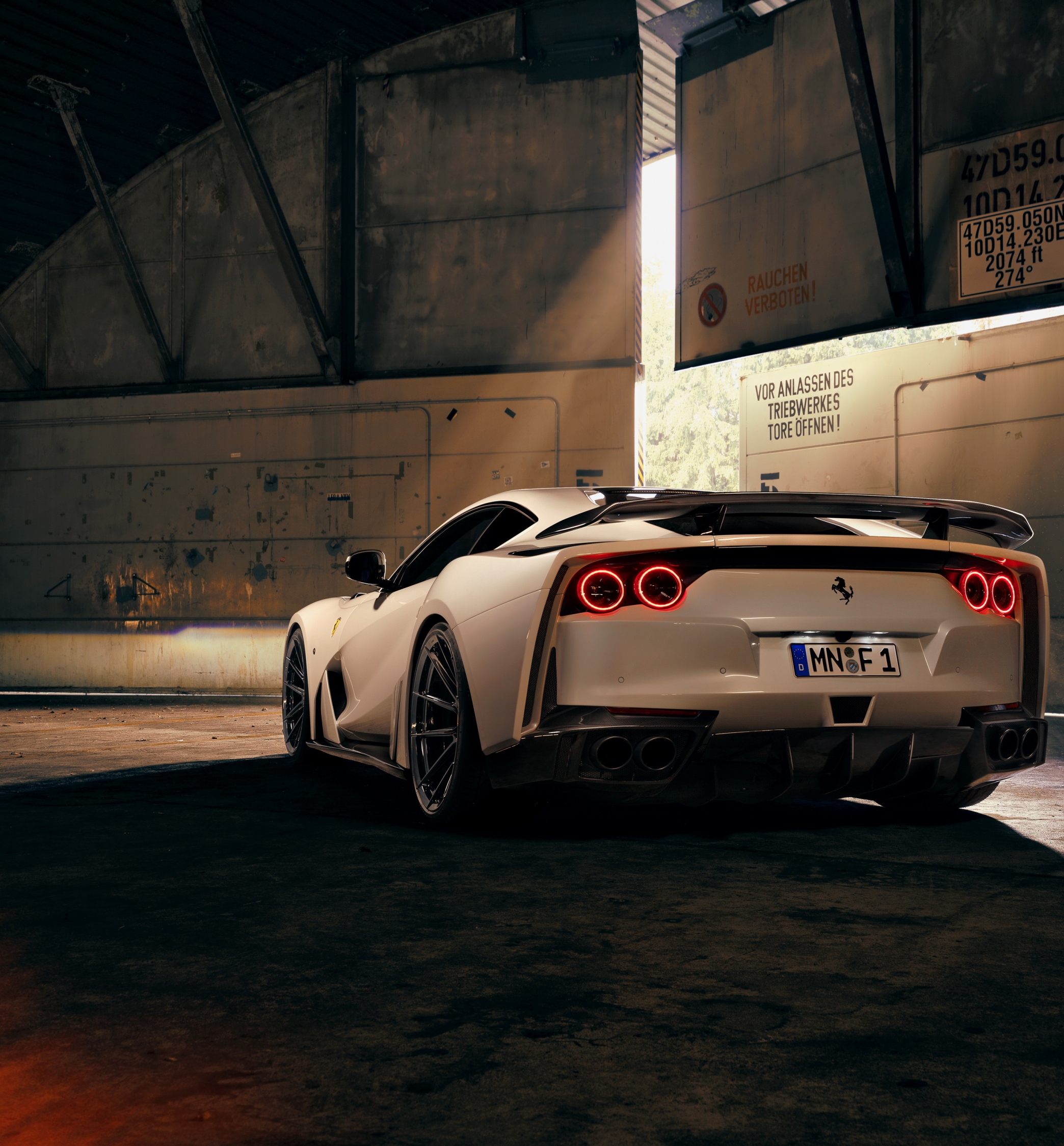 Car Tuning Lamborghini Aventador Hd Wallpaper - Ferrari 812 Novitec N Largo - HD Wallpaper 