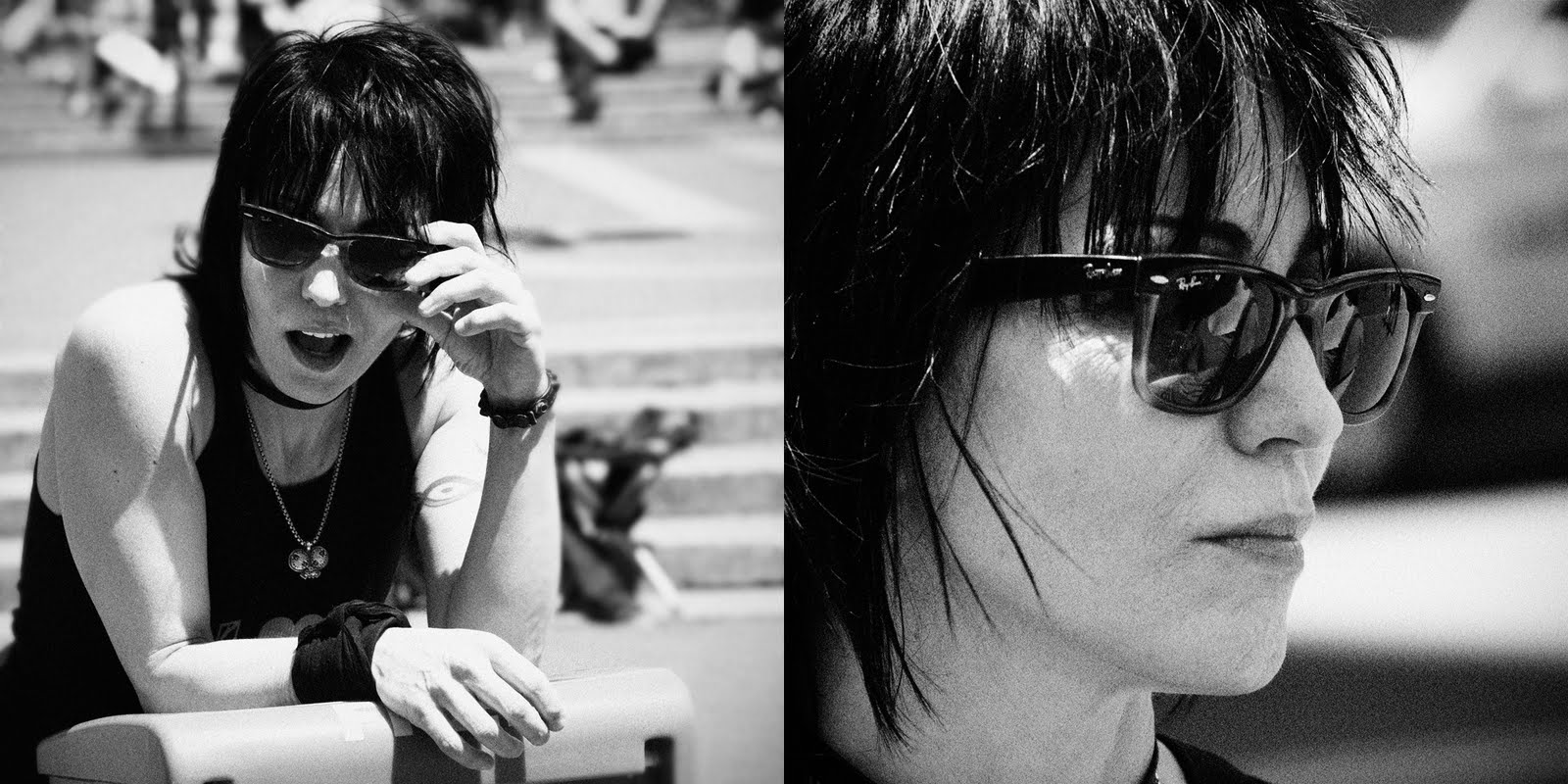 Joan Jett With Sunglasses - HD Wallpaper 