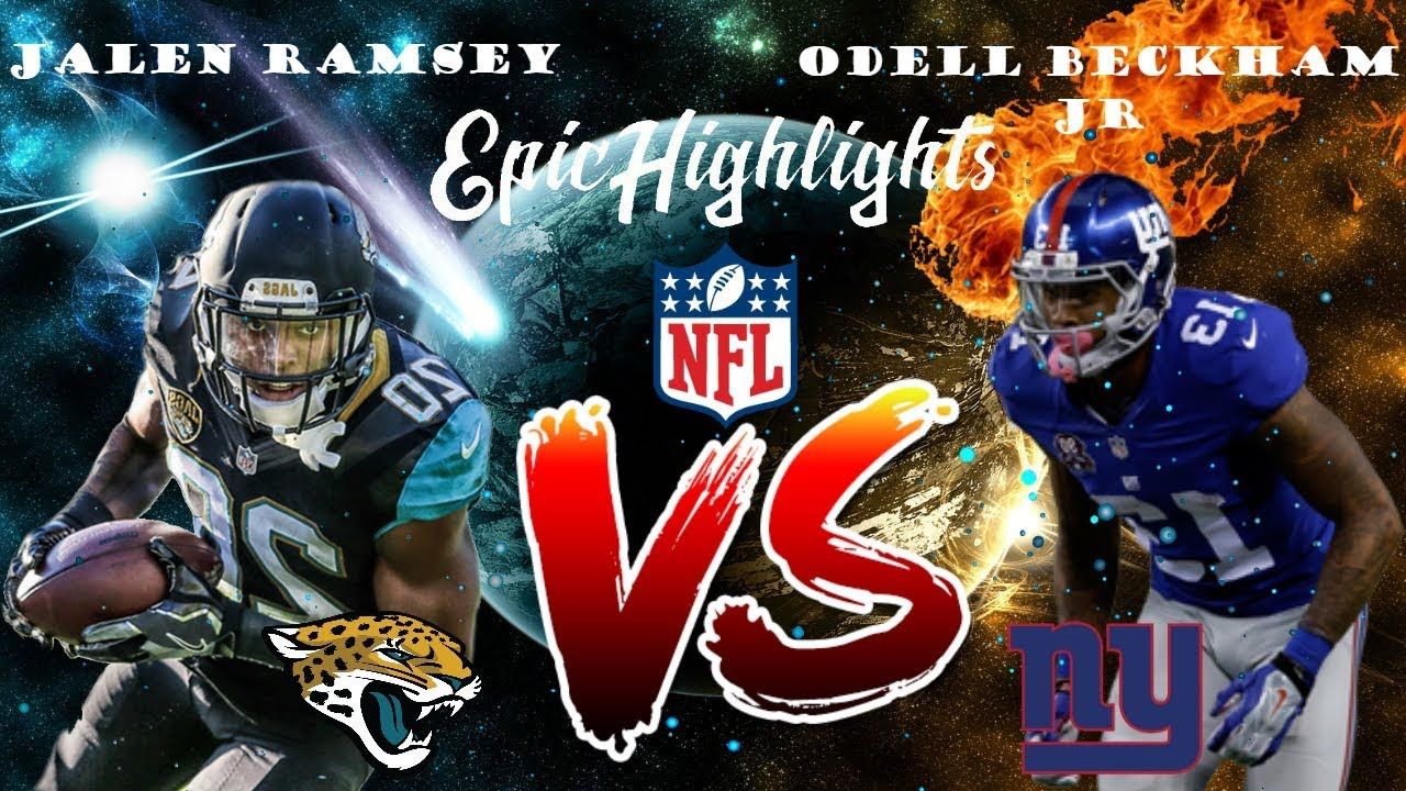 Jalen Ramsey Vs Odell Beckham Jr - HD Wallpaper 
