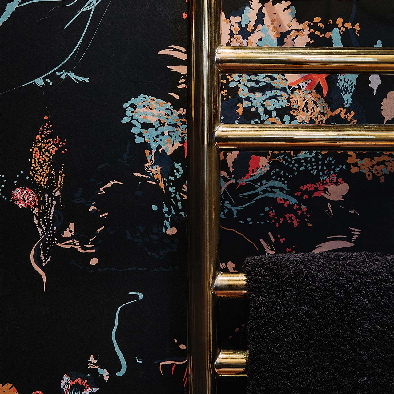 17-patterns Jellyfish Wallpaper Black - New Wall Jellyfish - HD Wallpaper 