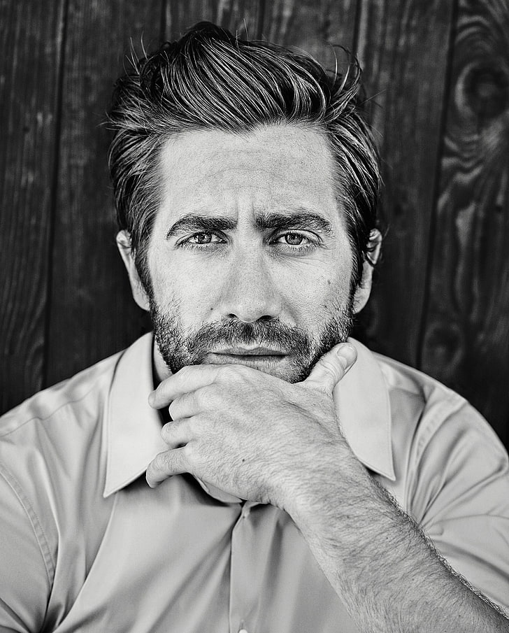 Jake Gyllenhaal Wallpaper Black And White - HD Wallpaper 
