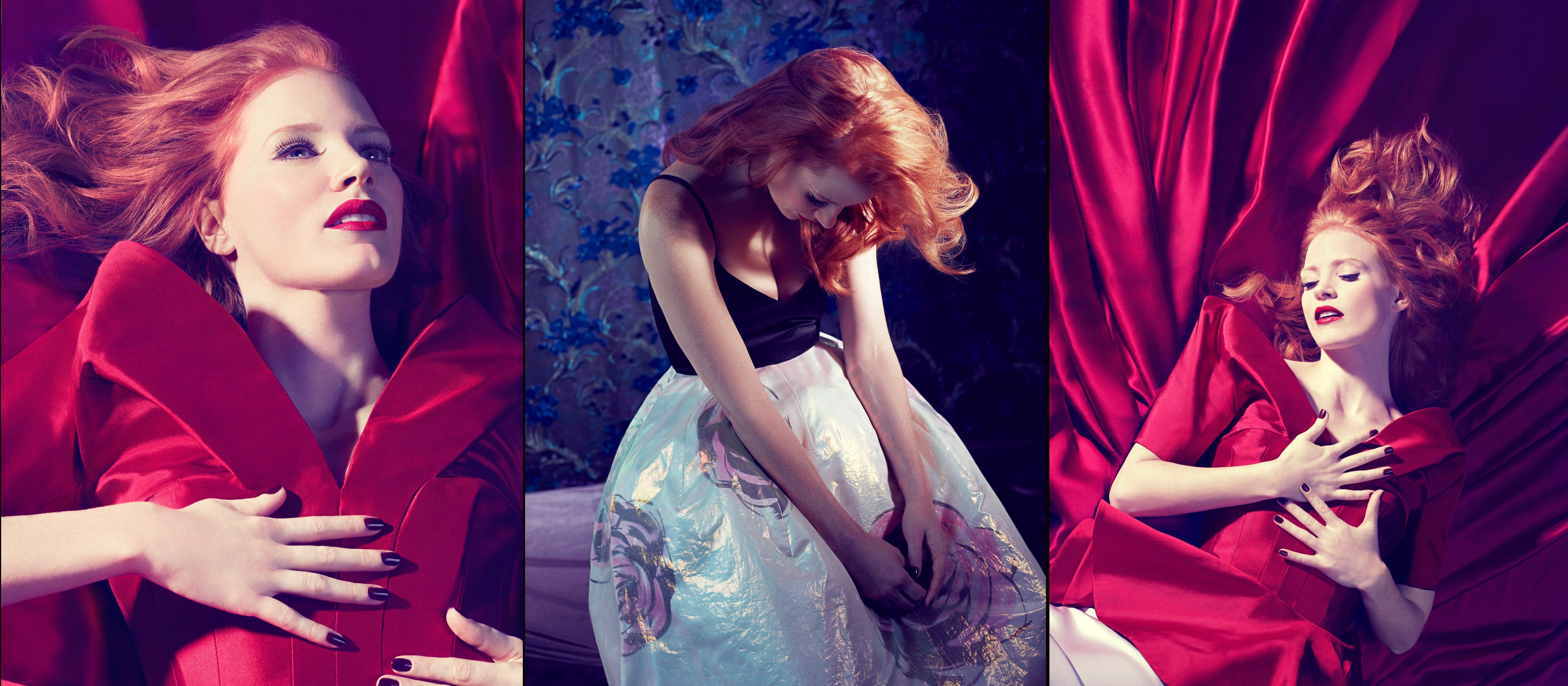 Wallpaper - Jessica Chastain Photoshoot Magazine - HD Wallpaper 