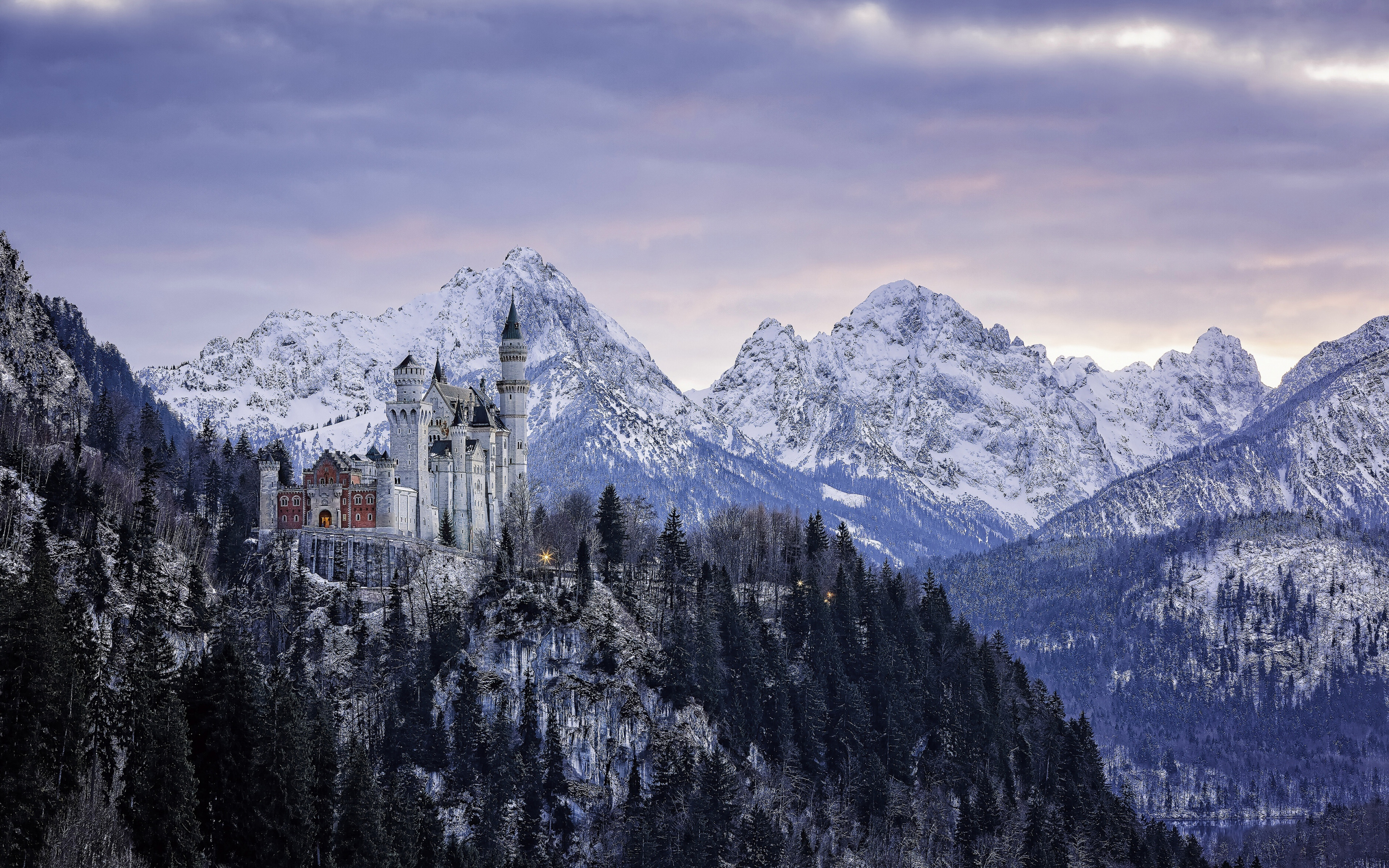 Hohenschwangau Castle - HD Wallpaper 