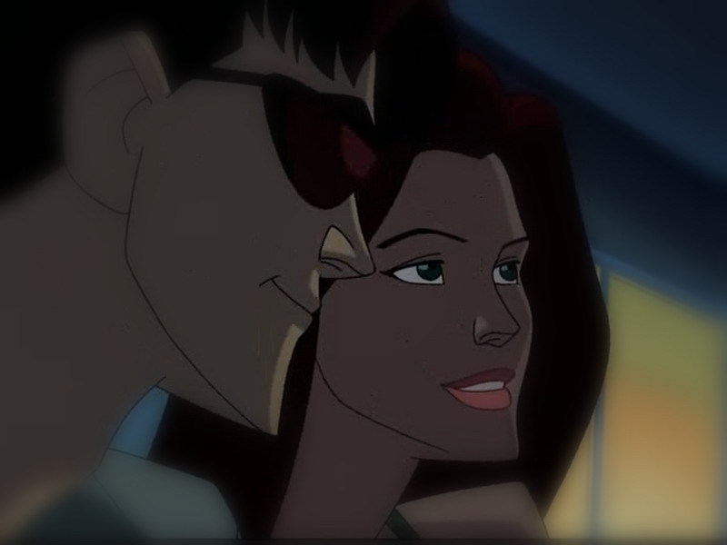 Scott And Jean Wallpaper - Cartoon - HD Wallpaper 