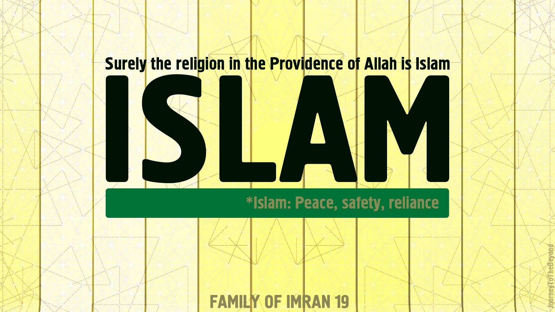 Islam Is Peace - HD Wallpaper 