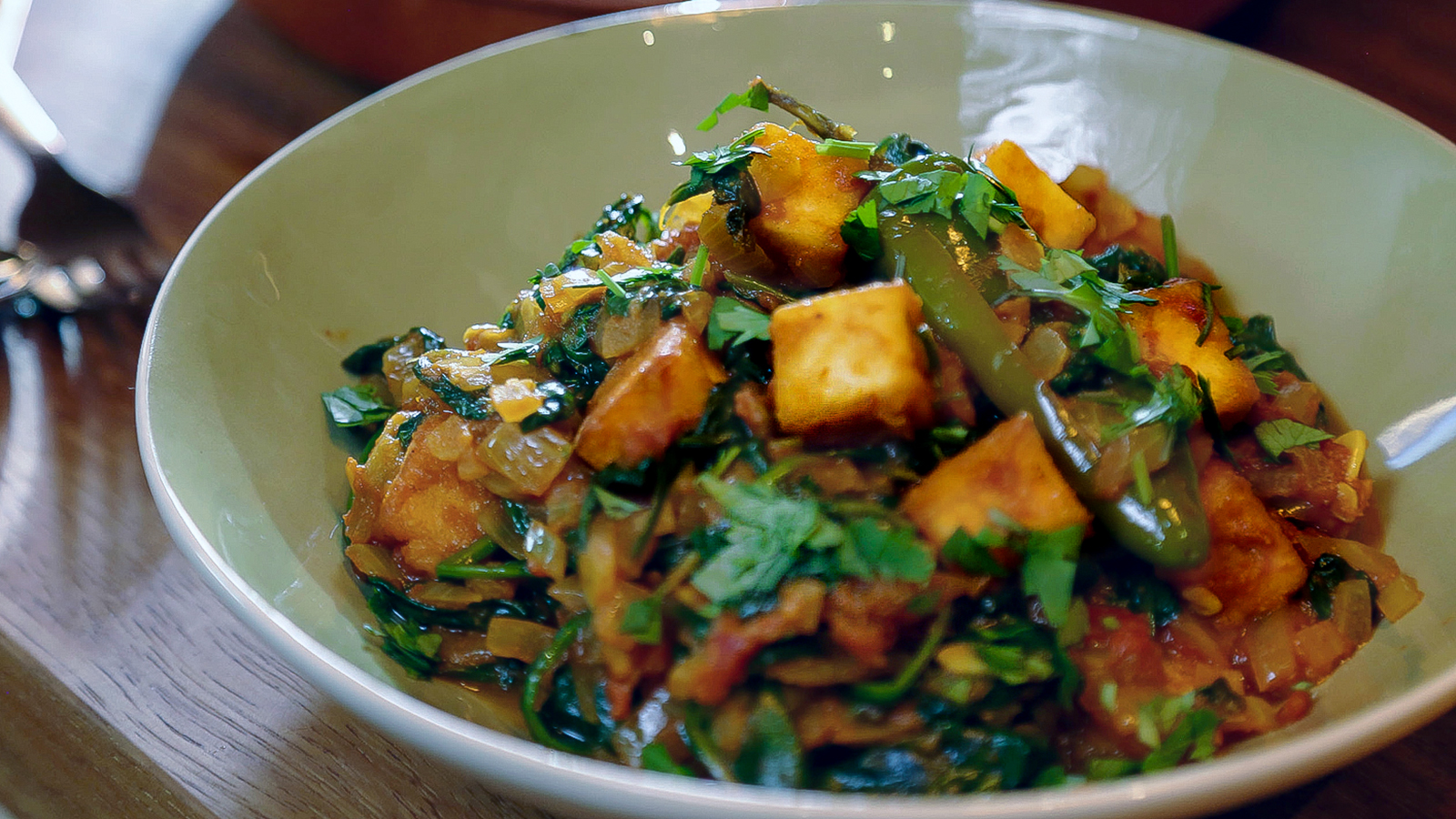 Crunchy Palak Paneer - Palak Paneer - HD Wallpaper 
