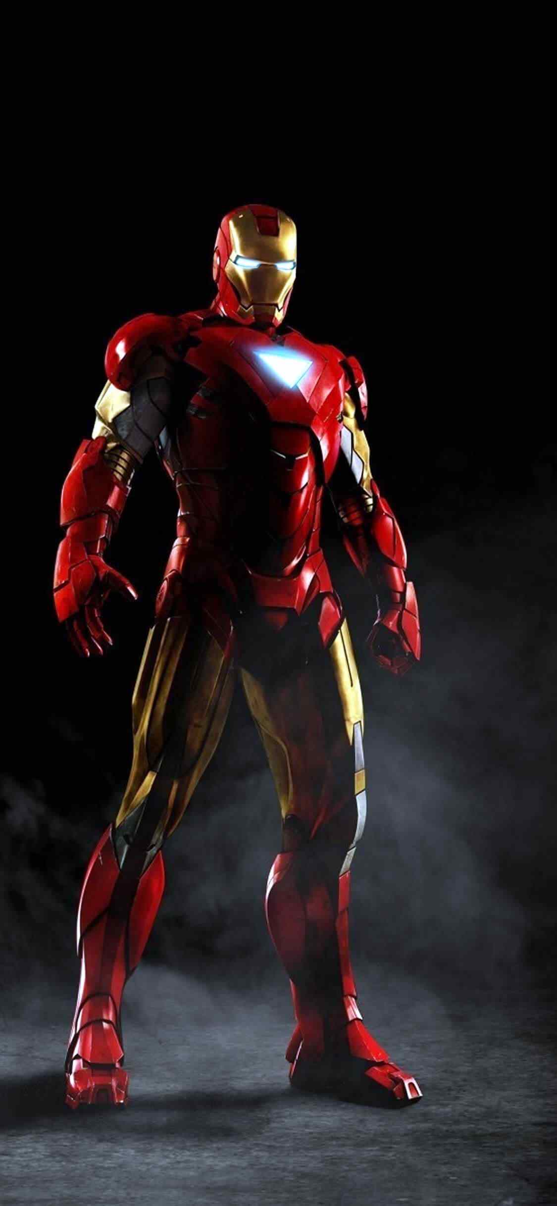 Black Iron Man Hd Wallpaper For Mobile - HD Wallpaper 