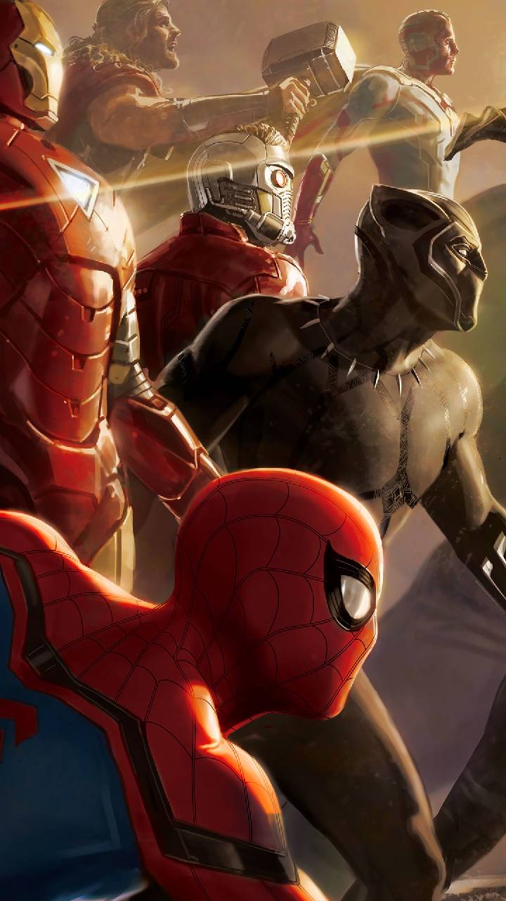 Avenger, Marvel, Lockscreen - HD Wallpaper 
