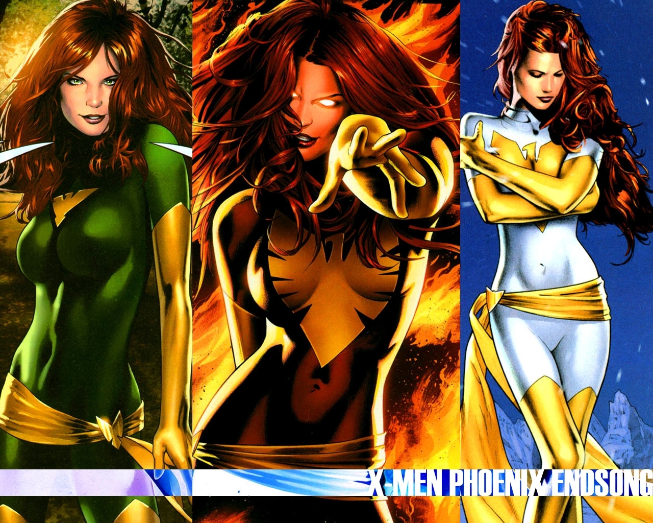 Xmen Phoenix Redheads Jean Grey Marvel Comics Dark - Jean Grey Fenix X Men - HD Wallpaper 