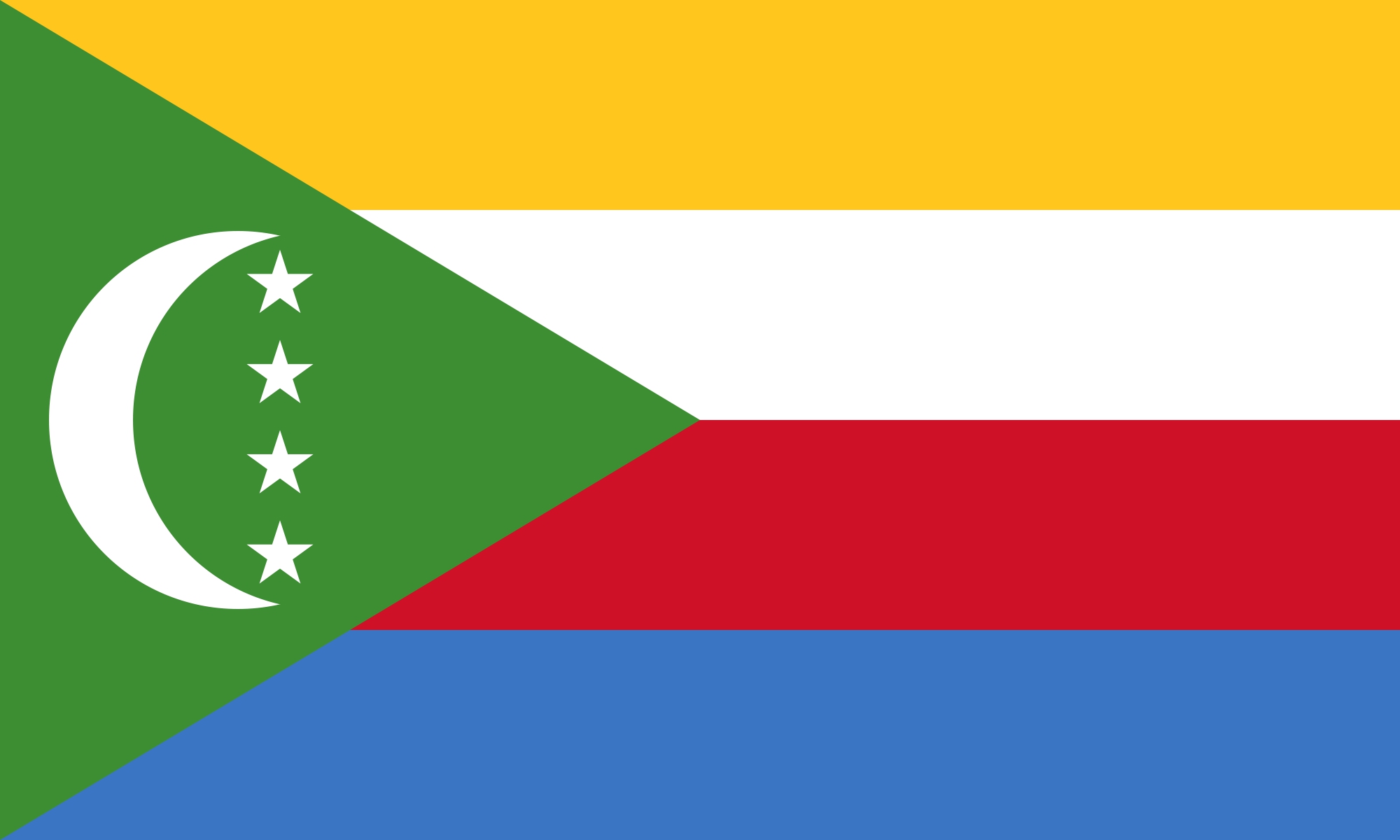 Comoros Flag - HD Wallpaper 