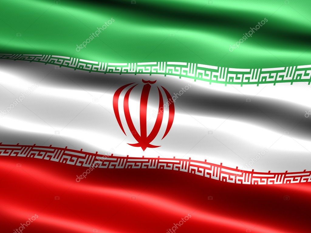 Iran Flag - 1024x768 Wallpaper 