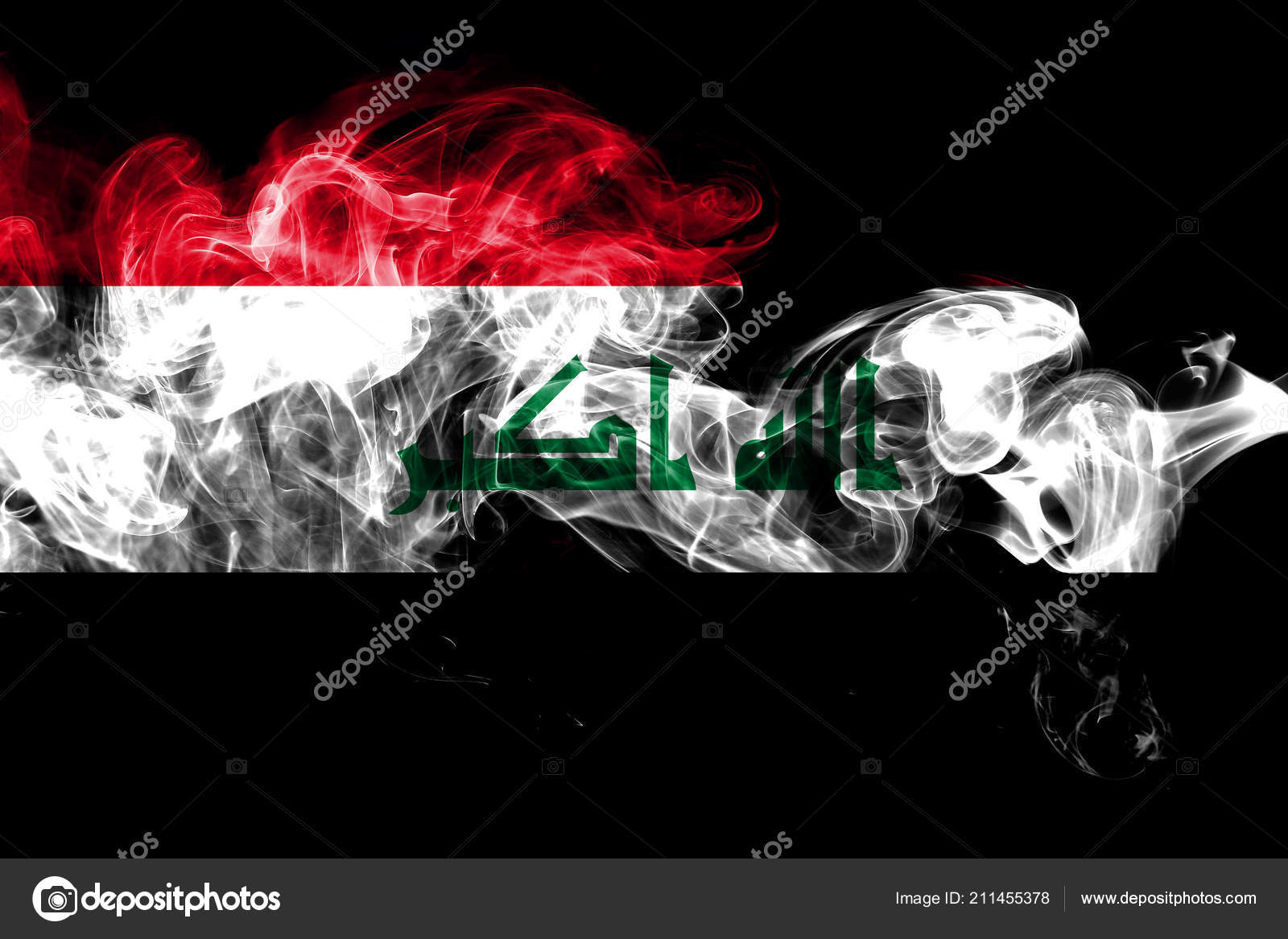 Iraq Flag - HD Wallpaper 