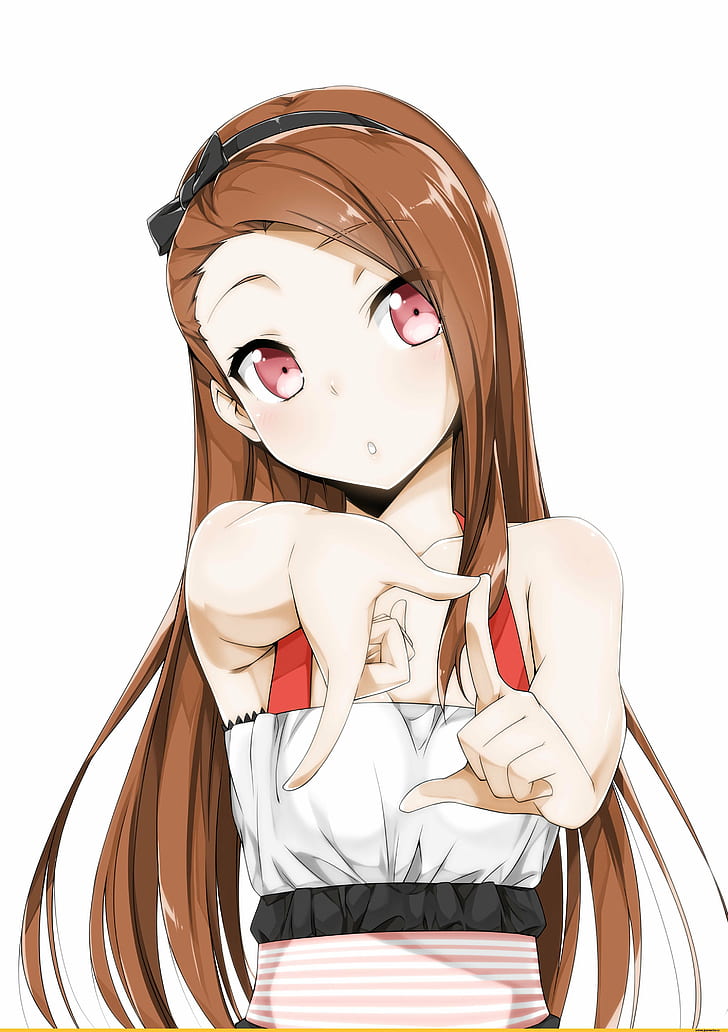 Аниме Kawaii Girl Png - HD Wallpaper 