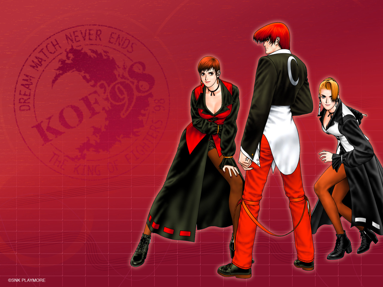 King Of Fighters Vice Iori Mature - HD Wallpaper 