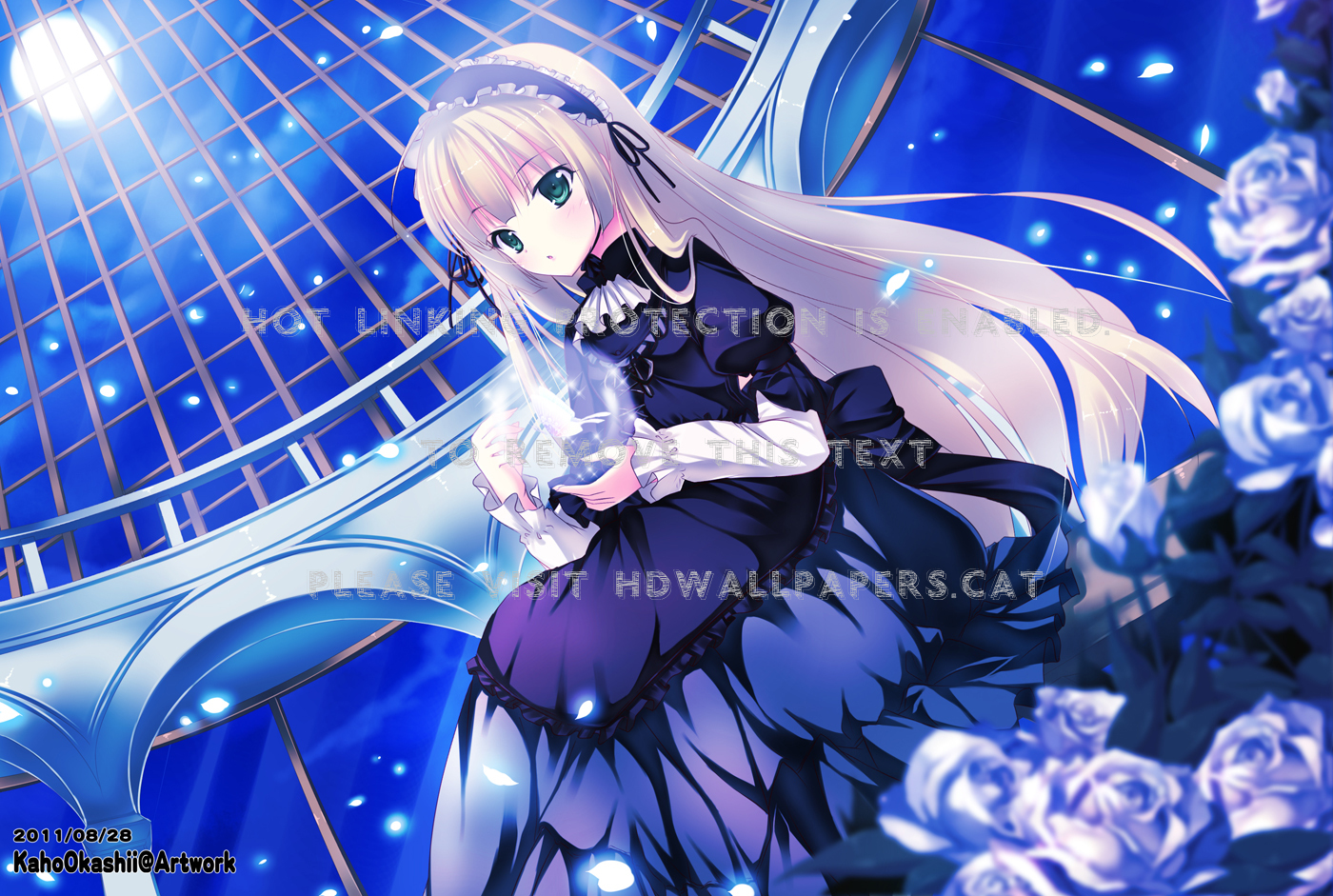 Gosick Long Hair Lolita Fashion Victorique - Gosick Victorique - HD Wallpaper 