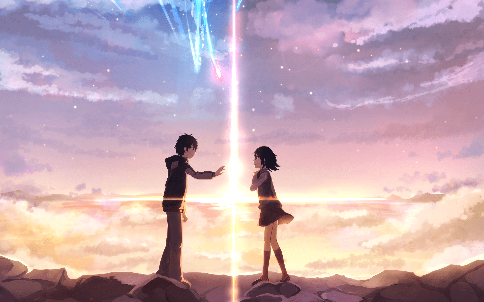 Your Name Pc Background - HD Wallpaper 