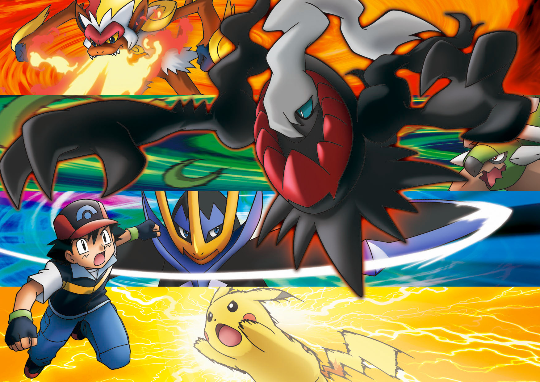 Pokémon - Pokemon The Rise Darkrai - HD Wallpaper 