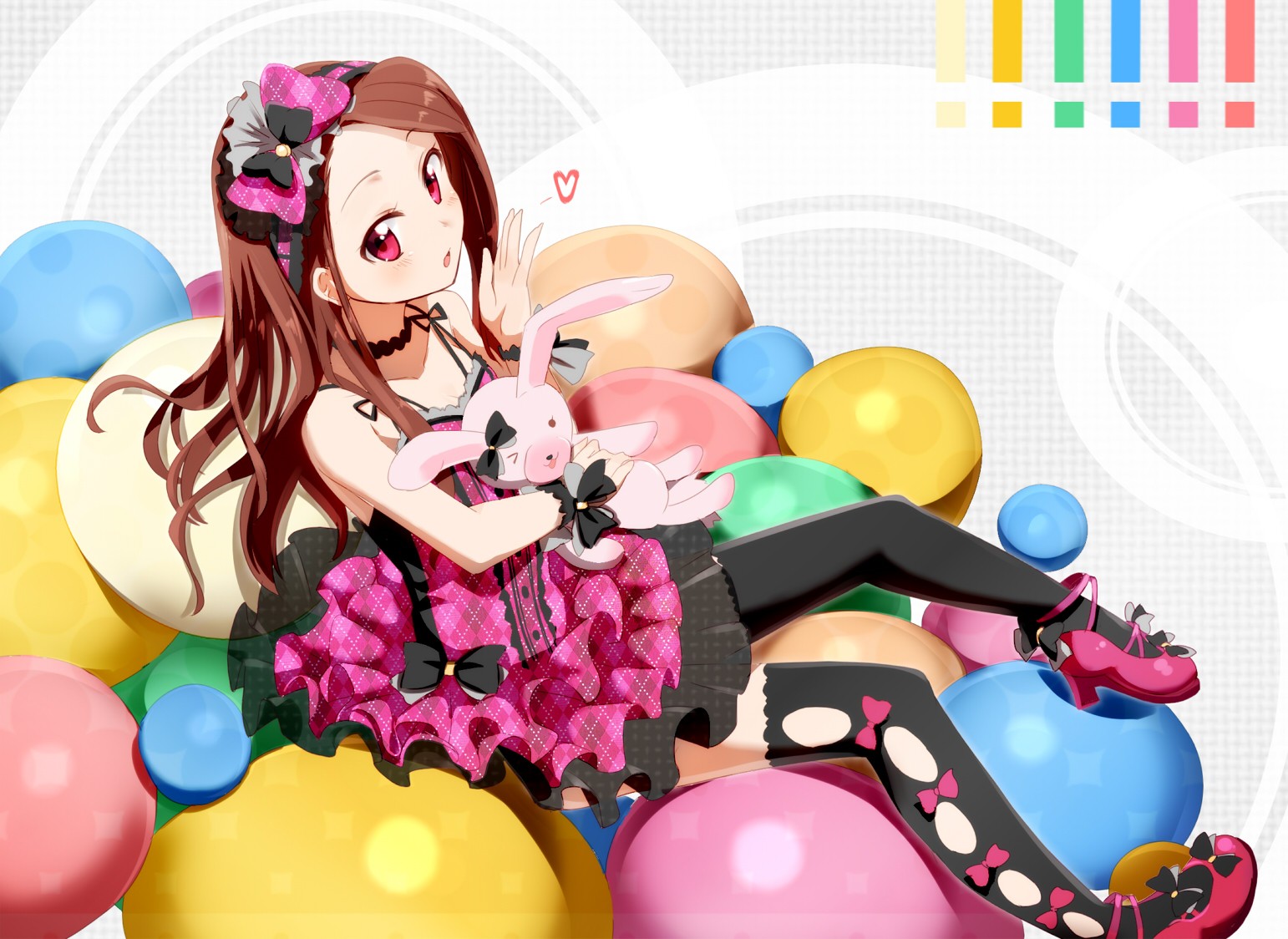 Wallpaper - Idolm Ster Balloon - HD Wallpaper 