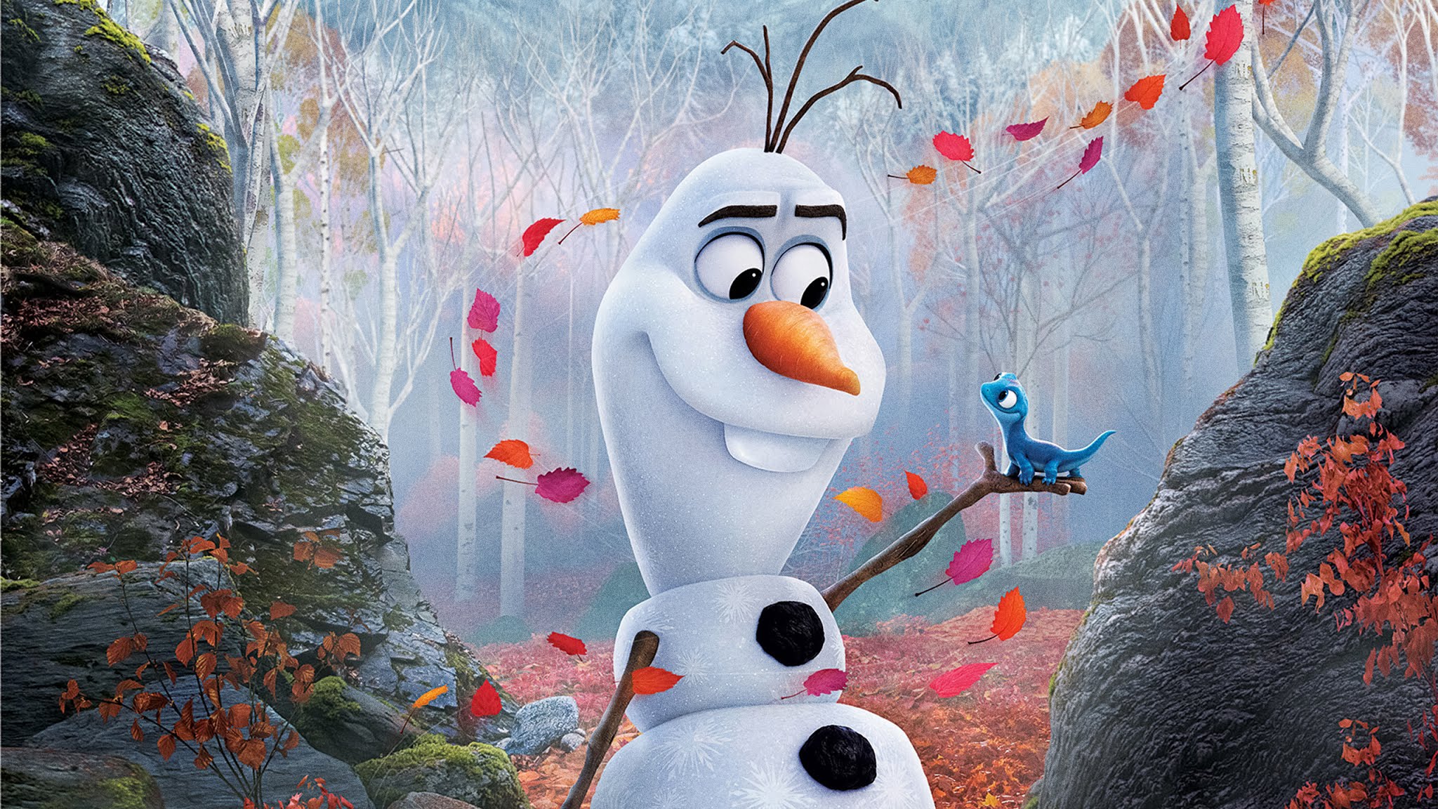 Olaf In Frozen 2 2019 Wallpaper - Frozen 2 Wallpaper Olaf - HD Wallpaper 