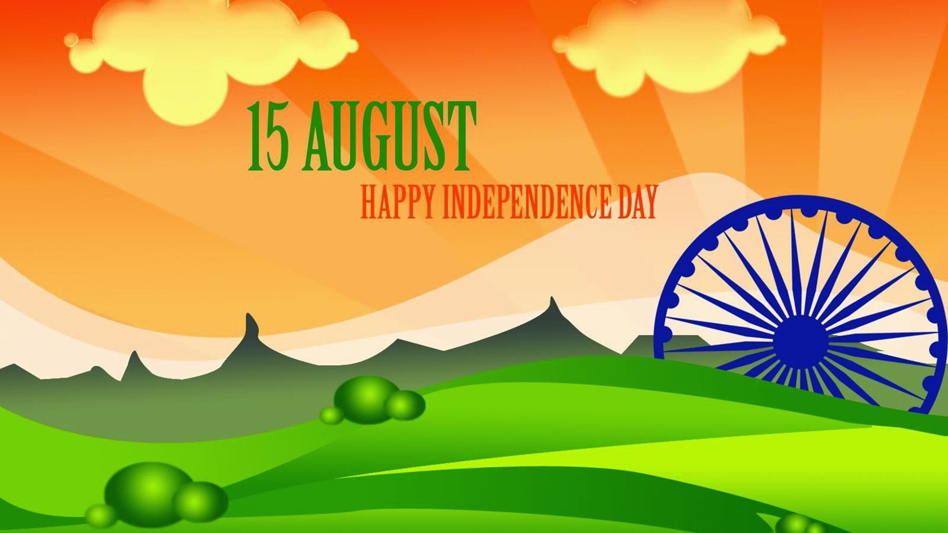 Indian Independence Day Quotes Wallpaper - 15 August Happy Independence Day - HD Wallpaper 
