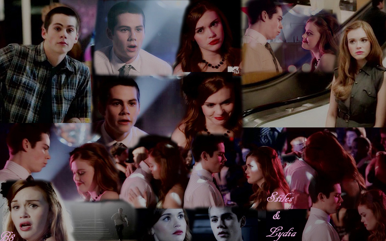 Stiles & Lydia - Teen Wolf Stiles Teenager Lydia - HD Wallpaper 