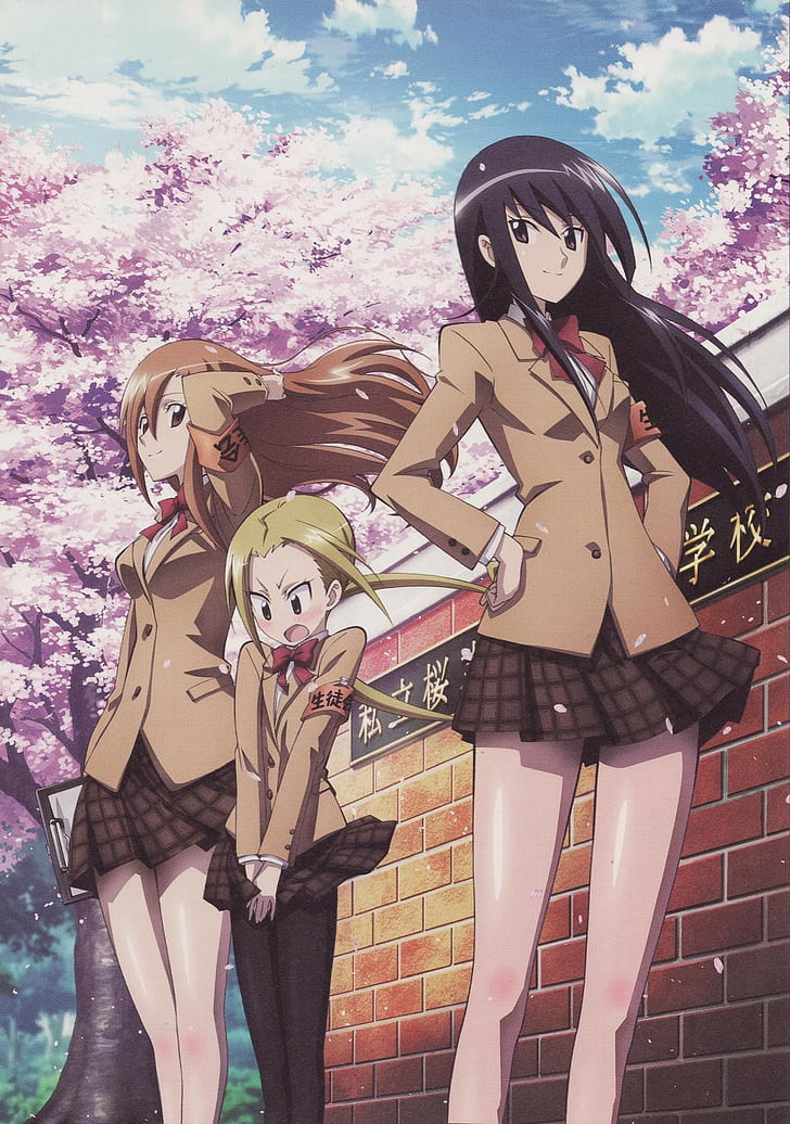 Seitokai Yakuindomo Girls - HD Wallpaper 