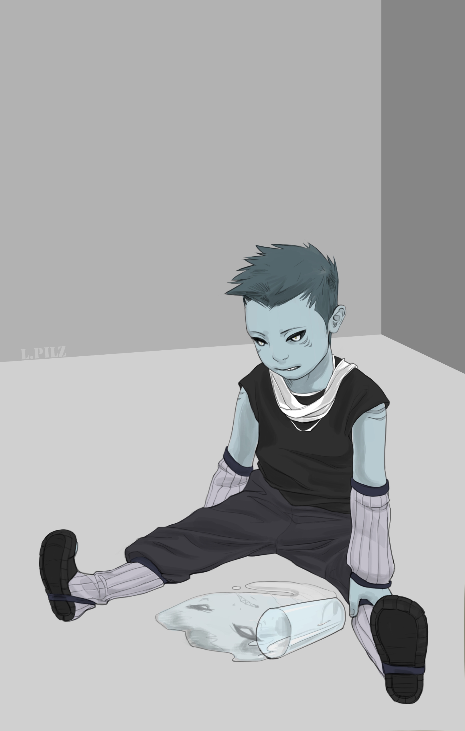 Kid Kisame - HD Wallpaper 