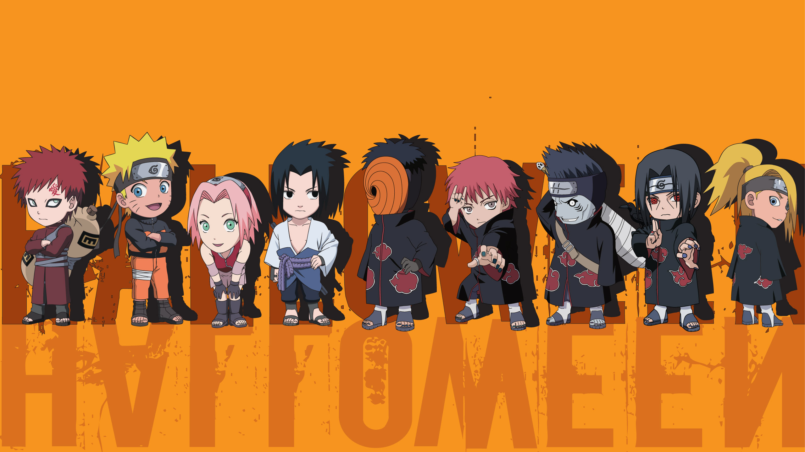 Halloween Anime Wallpaper Naruto - HD Wallpaper 