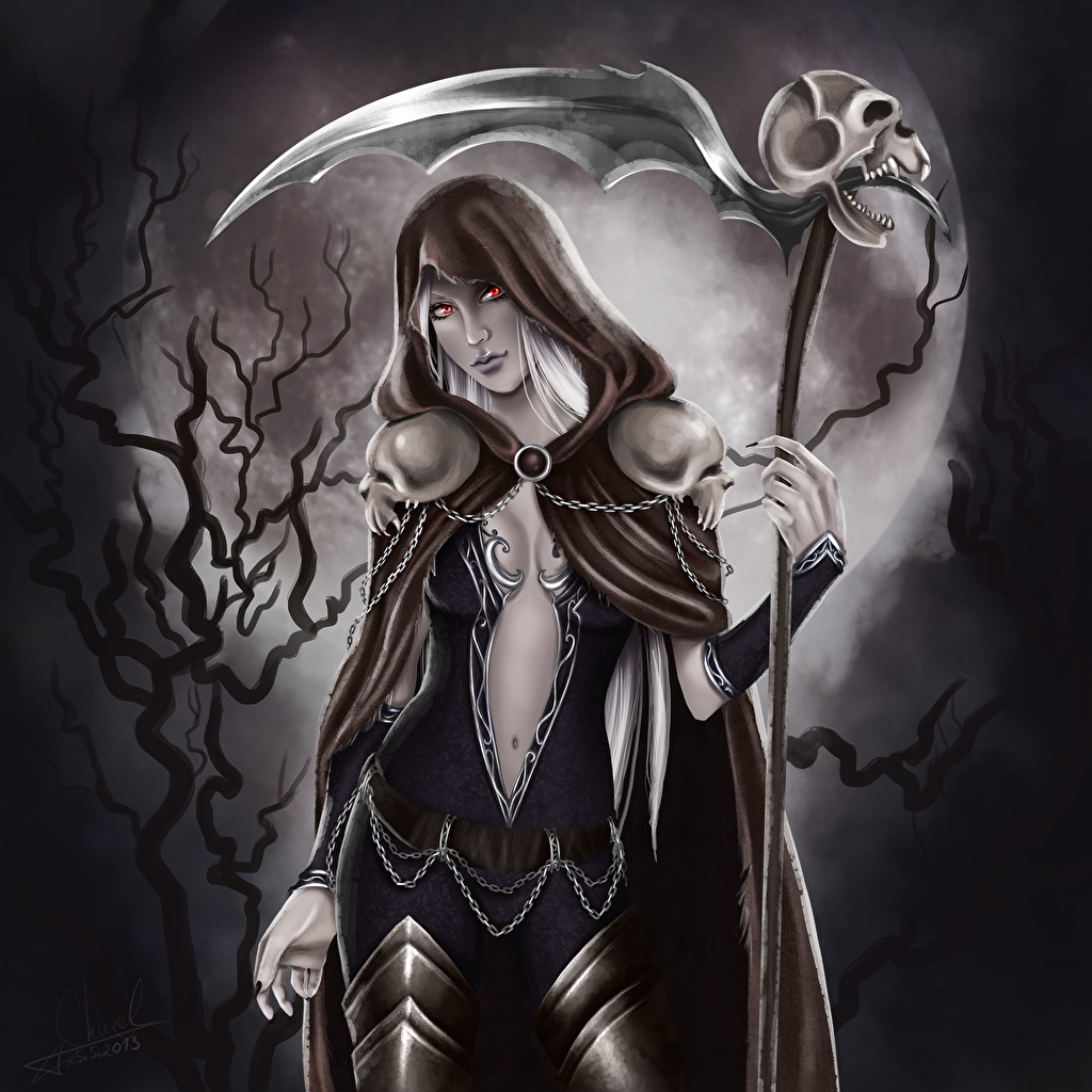 Scythe Gothic Grim Reaper - HD Wallpaper 
