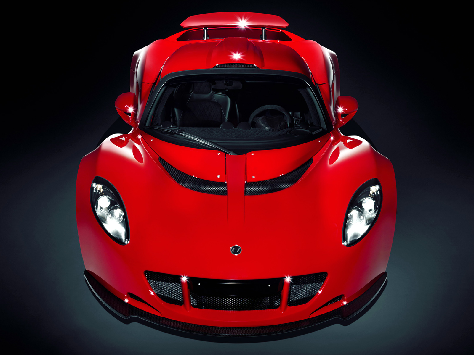 Hennessey Venom Gt Red - HD Wallpaper 
