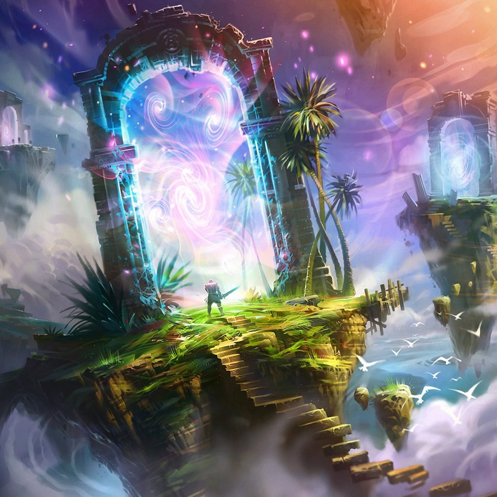 Fantasy Portal Concept Art - Art Ivan Laliashvili - HD Wallpaper 