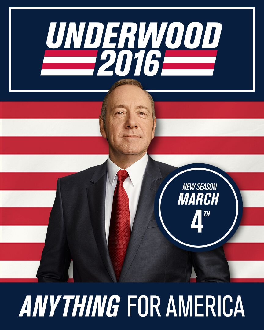 Credit - Netflix - House Of Cards Underwood 2018 - HD Wallpaper 