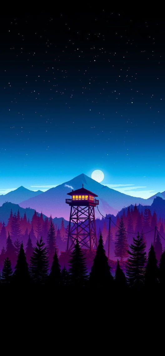 Night Wallpaper Iphone X - HD Wallpaper 