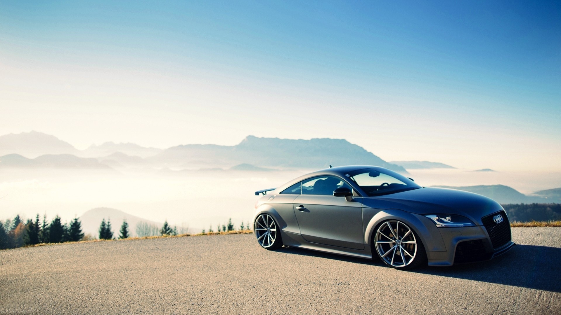 Audi Tt Rs Background - HD Wallpaper 