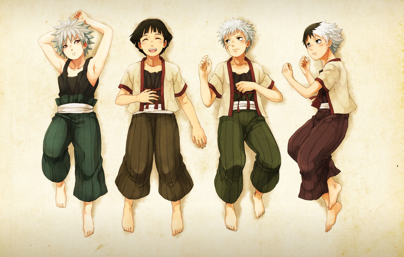 Photo Wallpaper Naruto, Art, Brothers, The Senju Clan, - Kawarama Senju Itama Senju - HD Wallpaper 