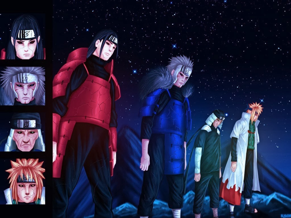 Naruto Wallpaper Tobirama Senju - Minato Namikaze - HD Wallpaper 