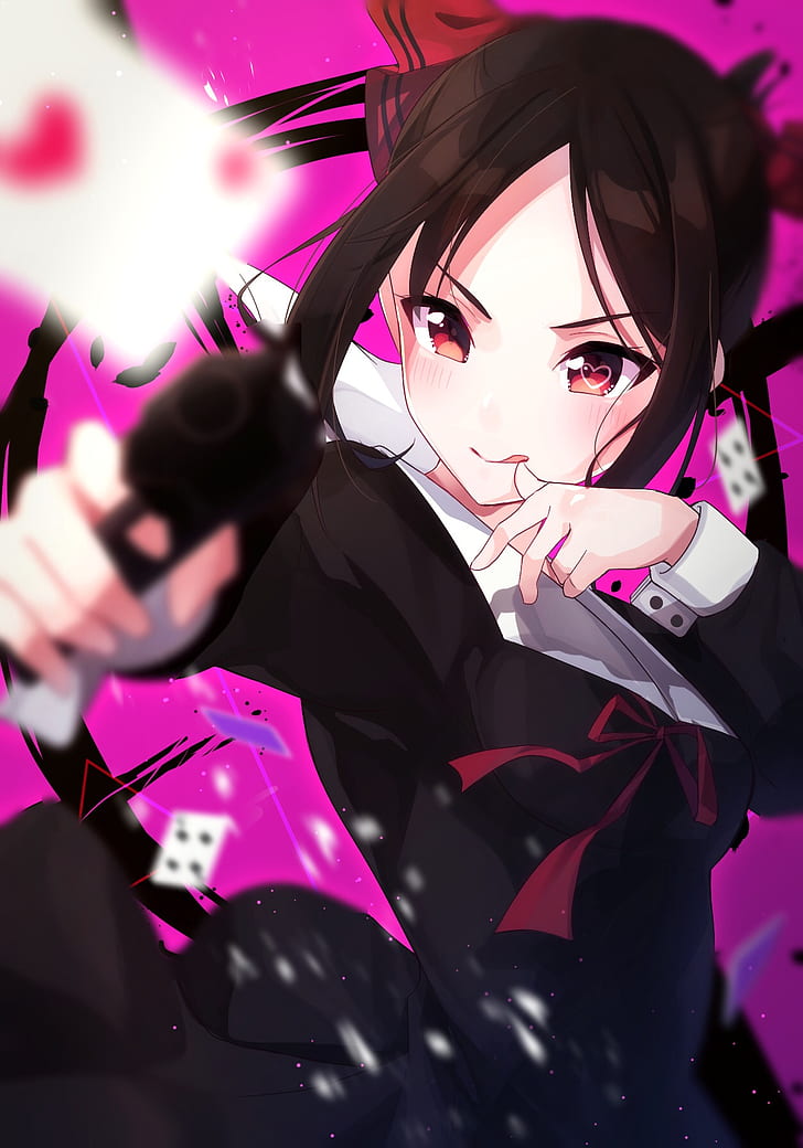 Anime Girls, Kaguya-sama - Kaguya Sama Love Is War - HD Wallpaper 