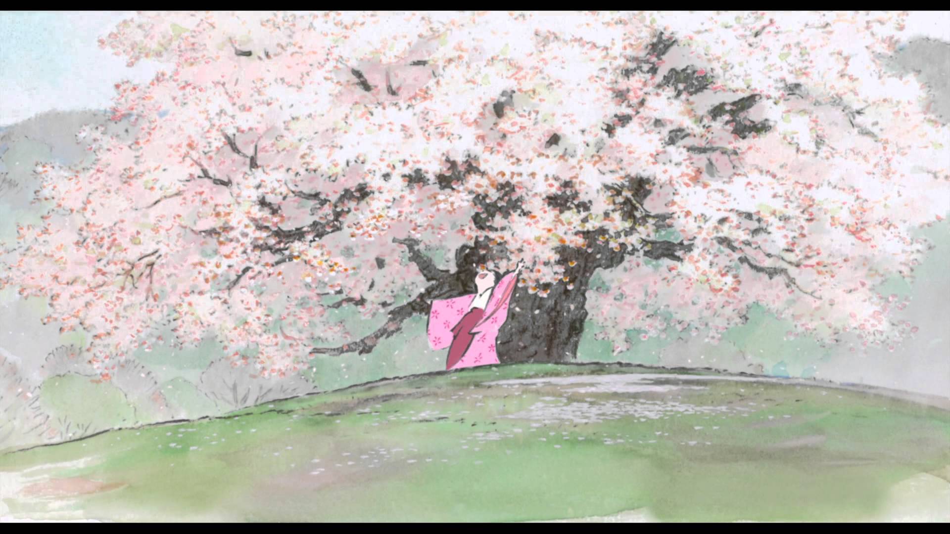 The Tale Of The Princess Kaguya Wallpaper - Tale Of The Princess Kaguya 2013 - HD Wallpaper 