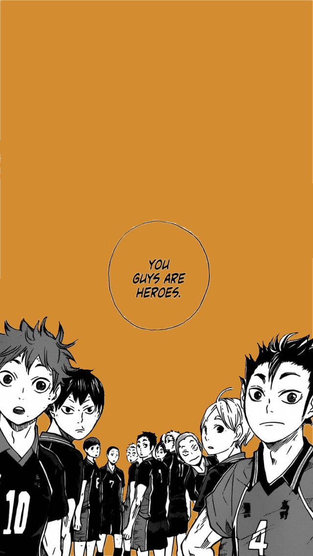 Haikyuu Wallpaper Iphone - HD Wallpaper 