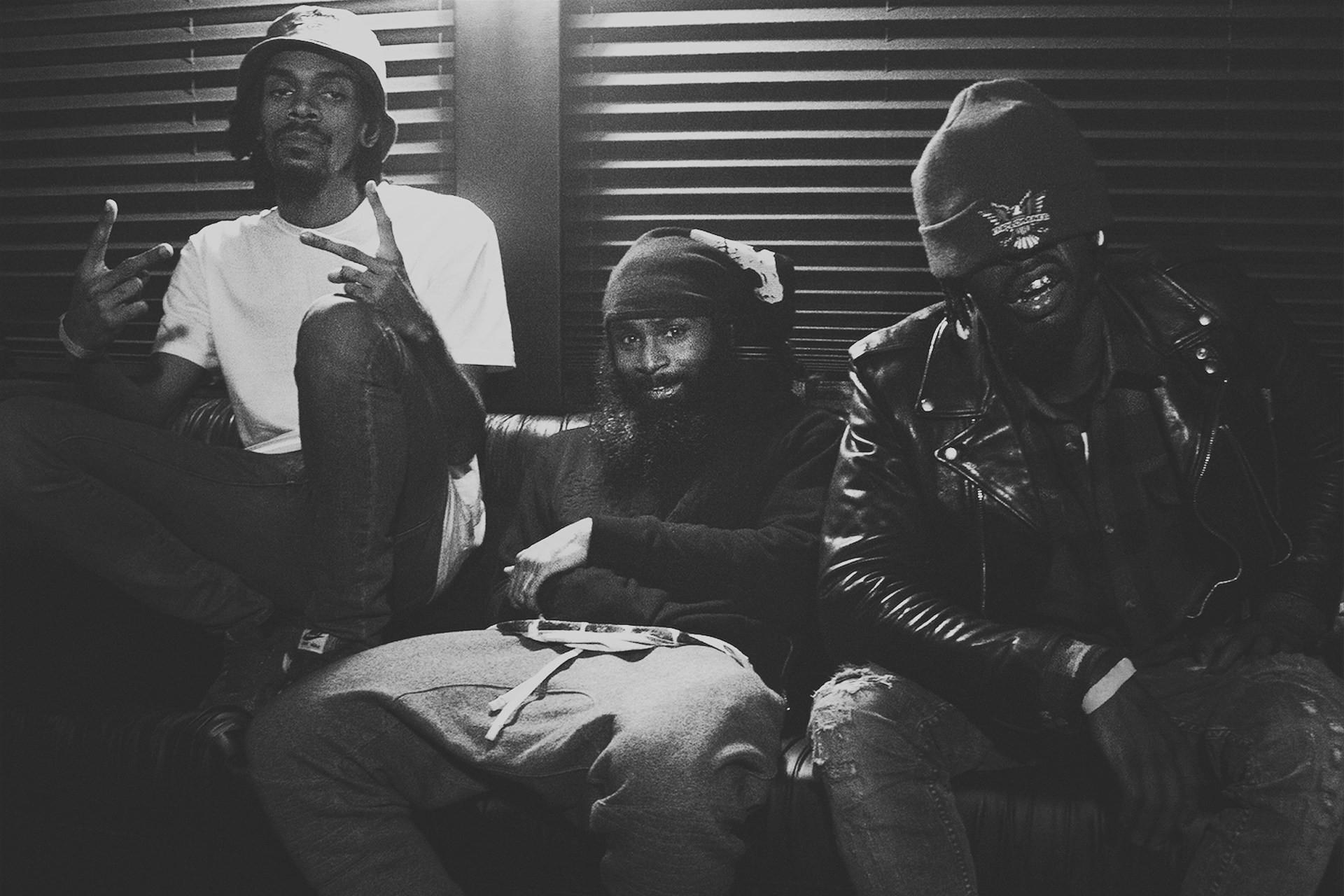 Flatbush Zombies Bounce - Monochrome - HD Wallpaper 