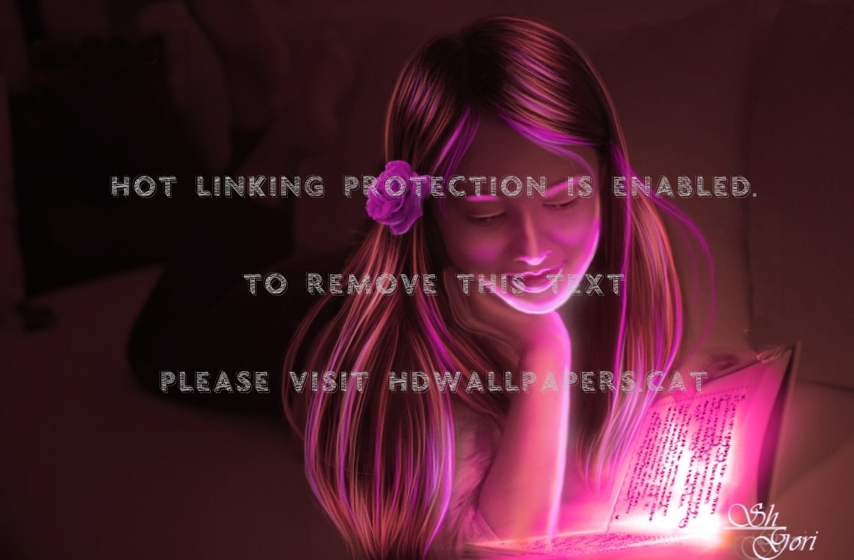 It S For You Pink Fantay Glow Girl Magical - Girl - HD Wallpaper 