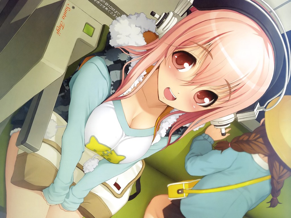 Kawaii Anime Super Sonico - HD Wallpaper 