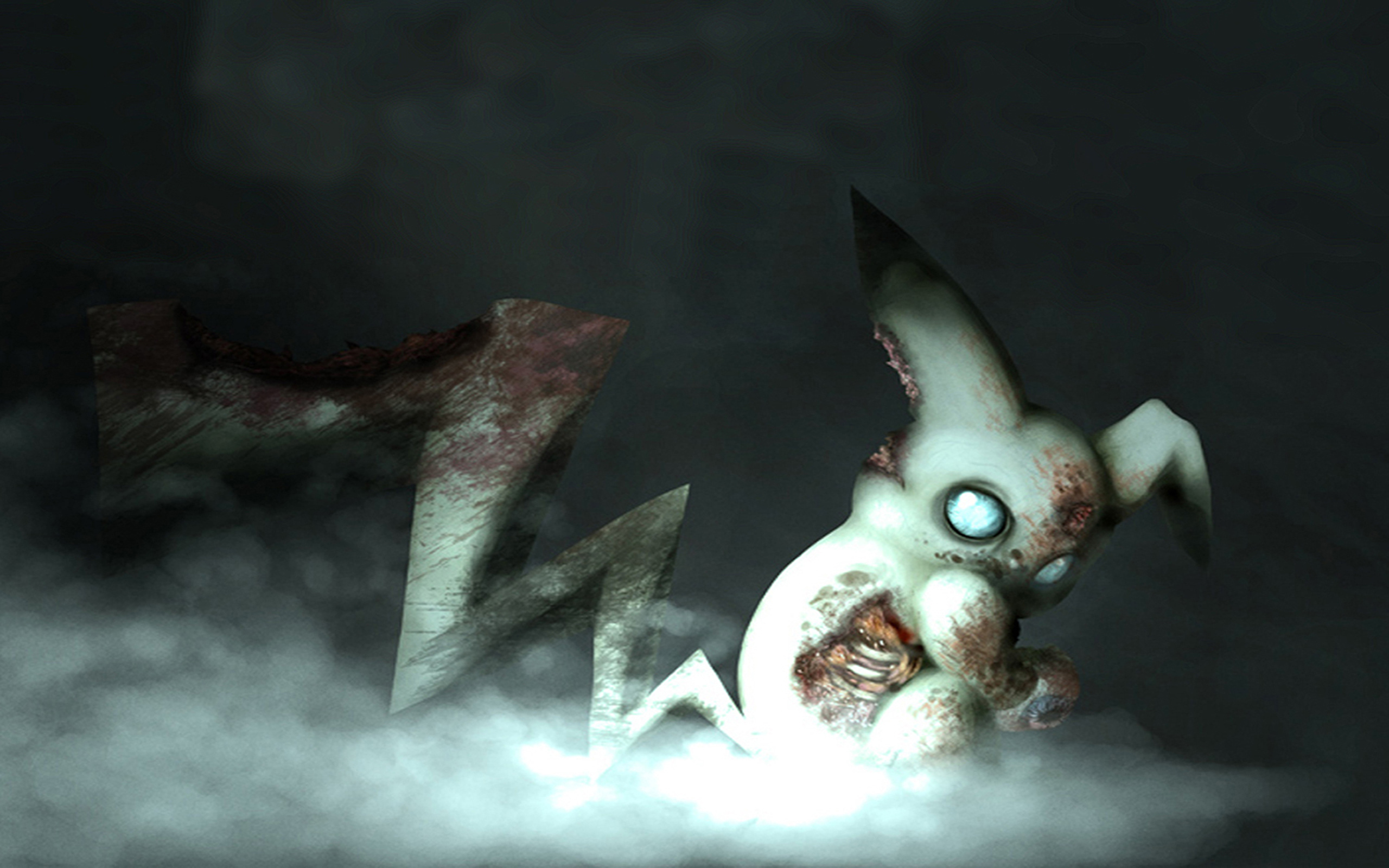 Zombie Wallpapers - Zombie Pikachu - HD Wallpaper 