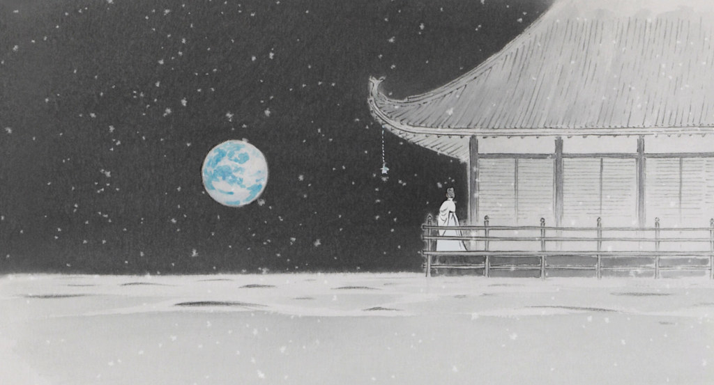 Tale Of The Princess Kaguya Moon - HD Wallpaper 